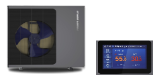 Bomba de calor monofásica Power World Cleanlife R290